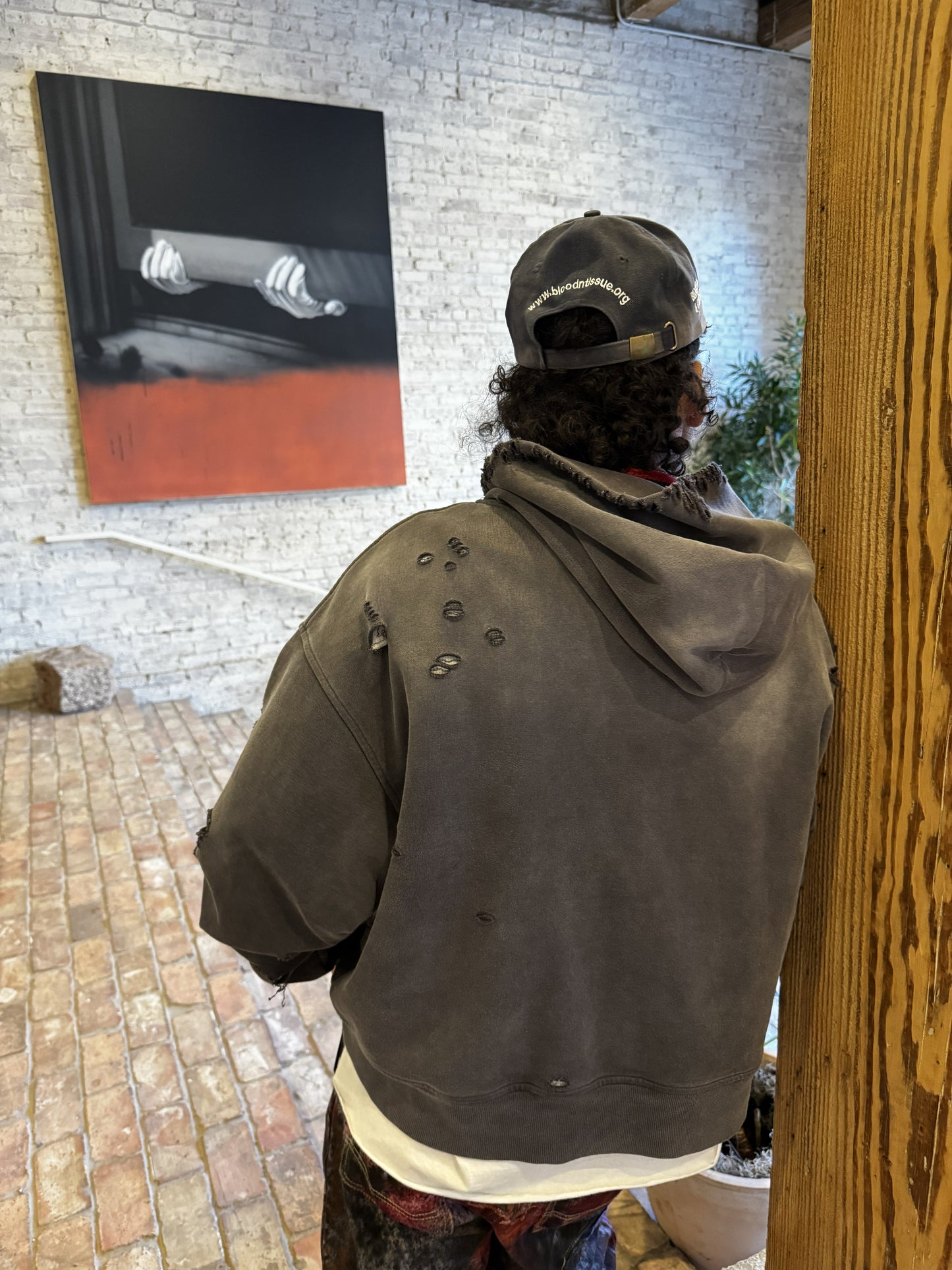 Thrashed Onyx Hoodie v1